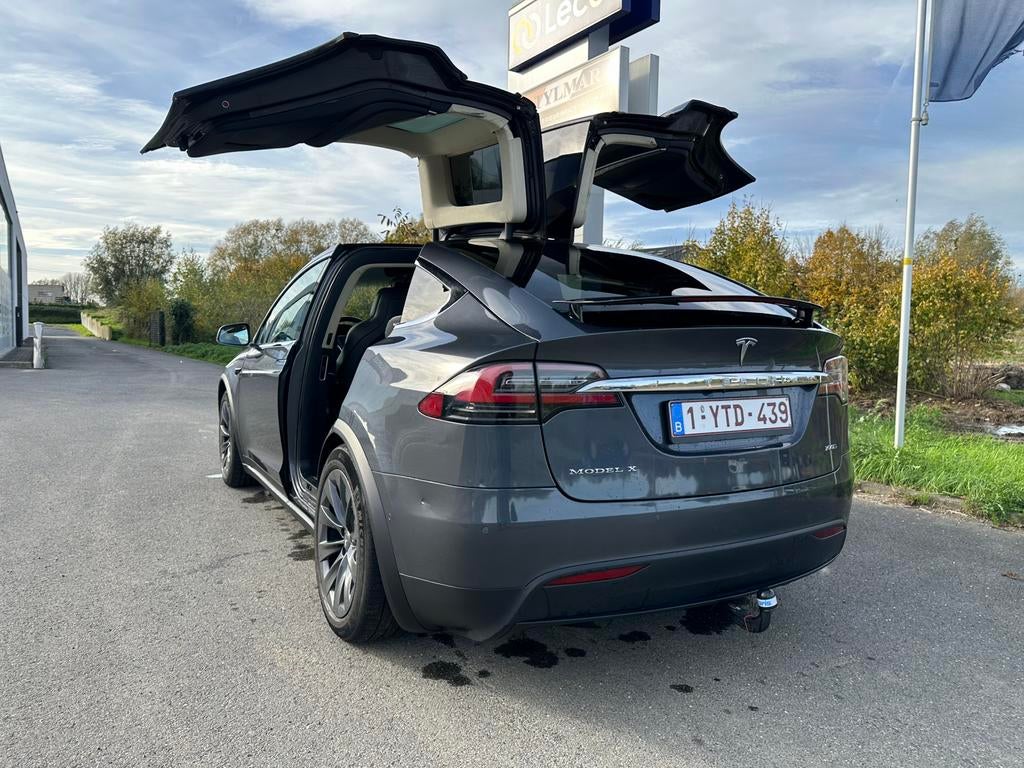 Tesla Model X 100D 7 zitplaatsen, Auto's, Tesla, Model X, Elektrisch, Te koop, BTW verrekenbaar