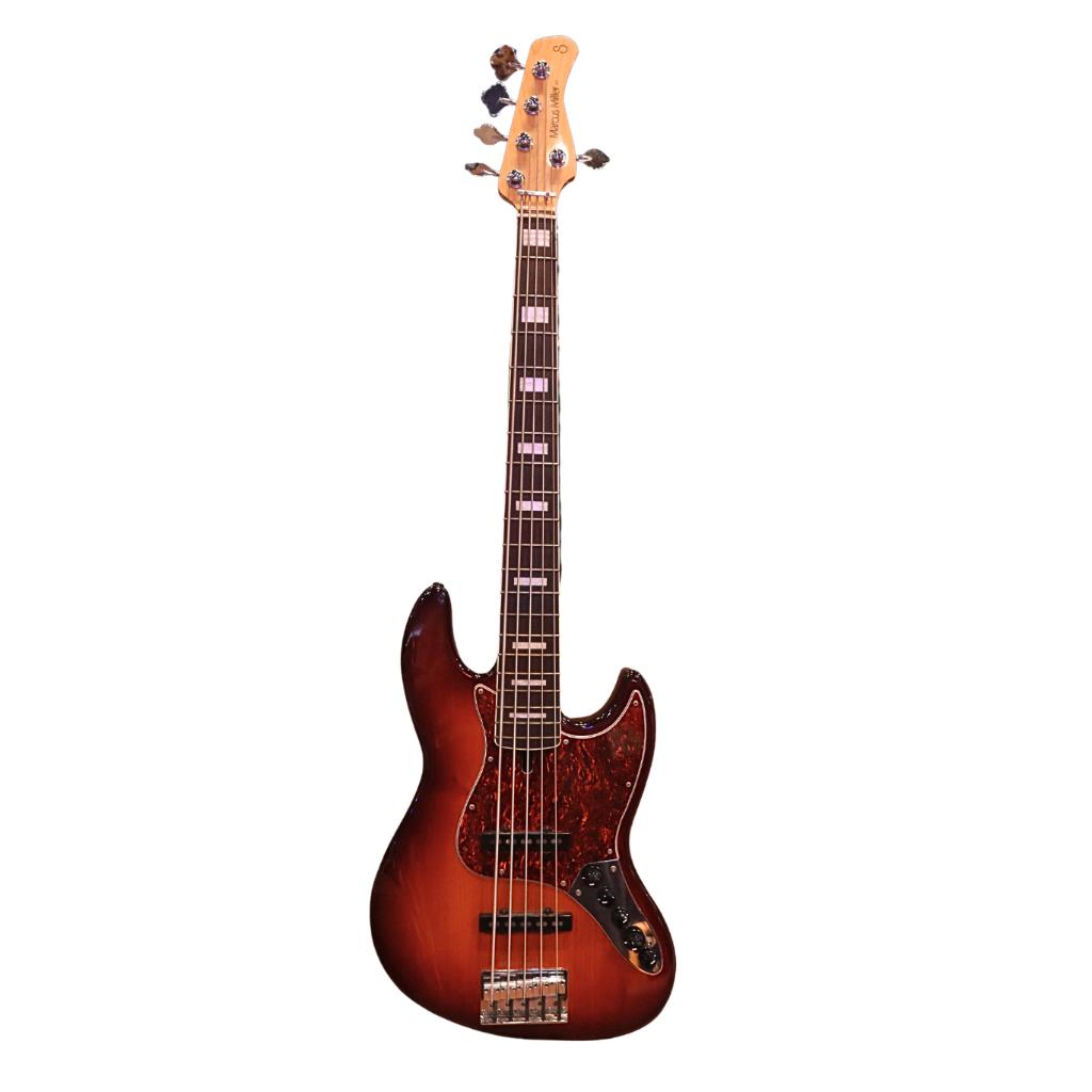 Sire Marcus Miller V7 + A5/TS Tweedehands Basgitaar, Ophalen, 5-snarig