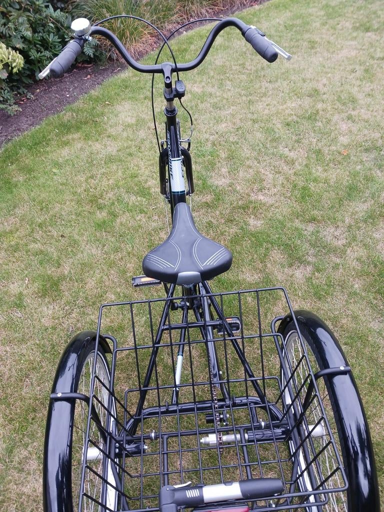 Driewieler voor volwassen, Ophalen