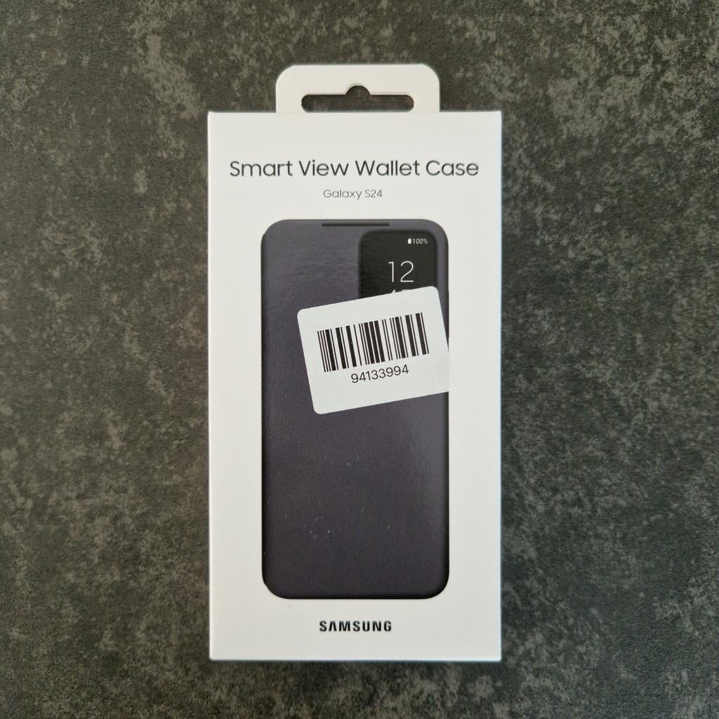 Smart View Book Case Samsung Galaxy S24 hoesje, Telecommunicatie, Ophalen of Verzenden, Nieuw