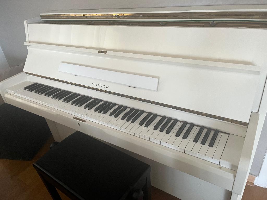 Piano, Musique & Instruments, Pianos, Enlèvement, Utilisé, Blanc, Autres types