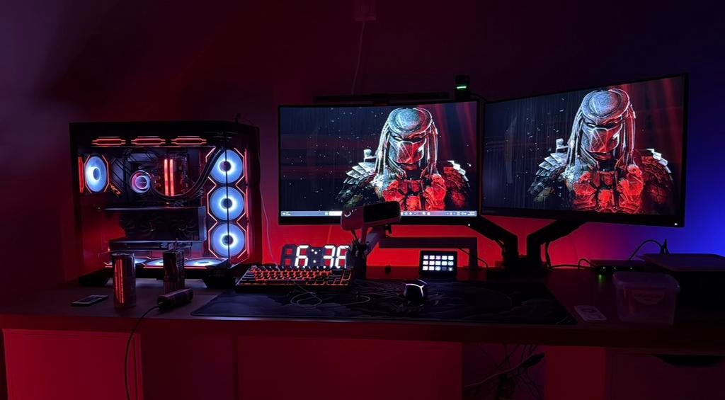 Gaming Setup, Games en Spelcomputers, Games | Pc, Zo goed als nieuw, Ophalen