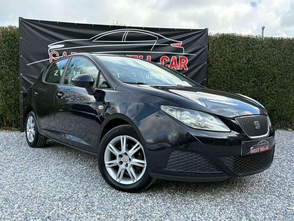 Seat Ibiza 1.4Tdi 5Portes Prête à Immat/Clim...Garantie 1an!, Voorwielaandrijving, Stof, Zwart, Bedrijf