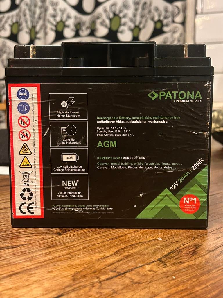 Bmw r1200 gs batterij 12V 20 AH zeer goede staat . Uit recup, Motoren, Onderdelen | BMW, Ophalen of Verzenden