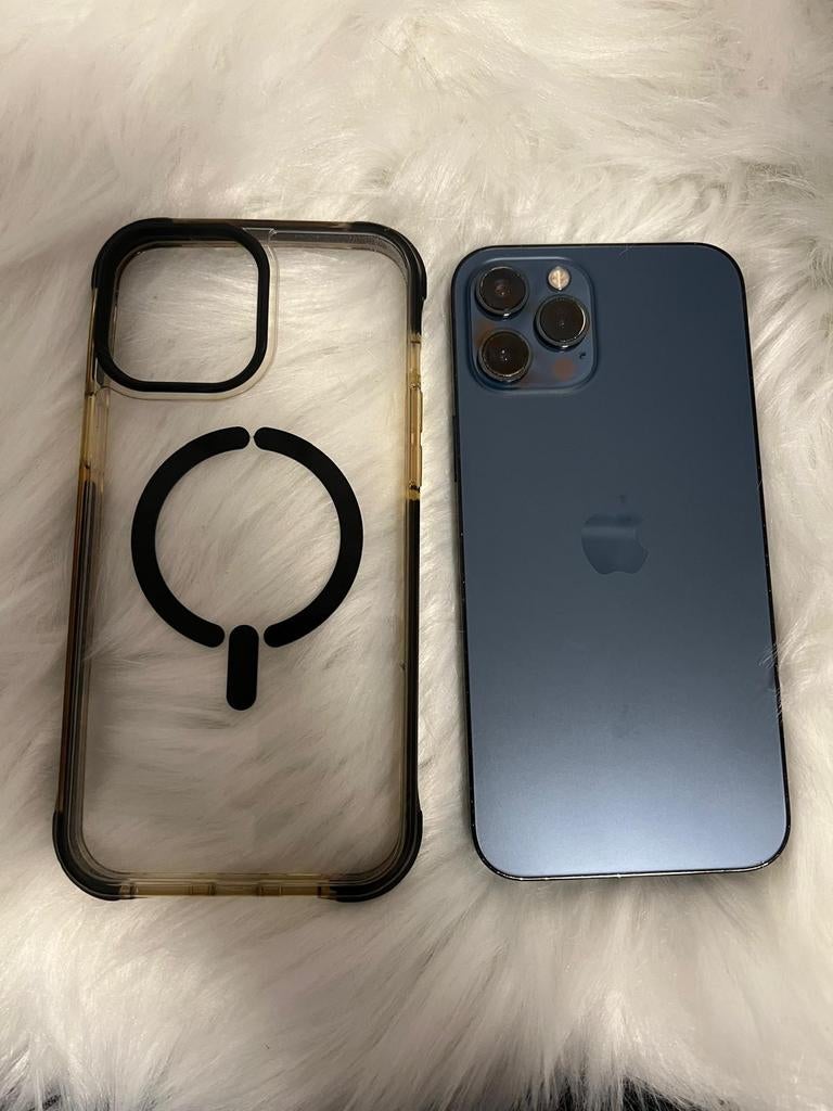 Iphone 12 Pro Max 256Gb, Telecommunicatie, Mobiele telefoons | Apple iPhone, 256 GB, Blauw, Zo goed als nieuw, Zonder abonnement