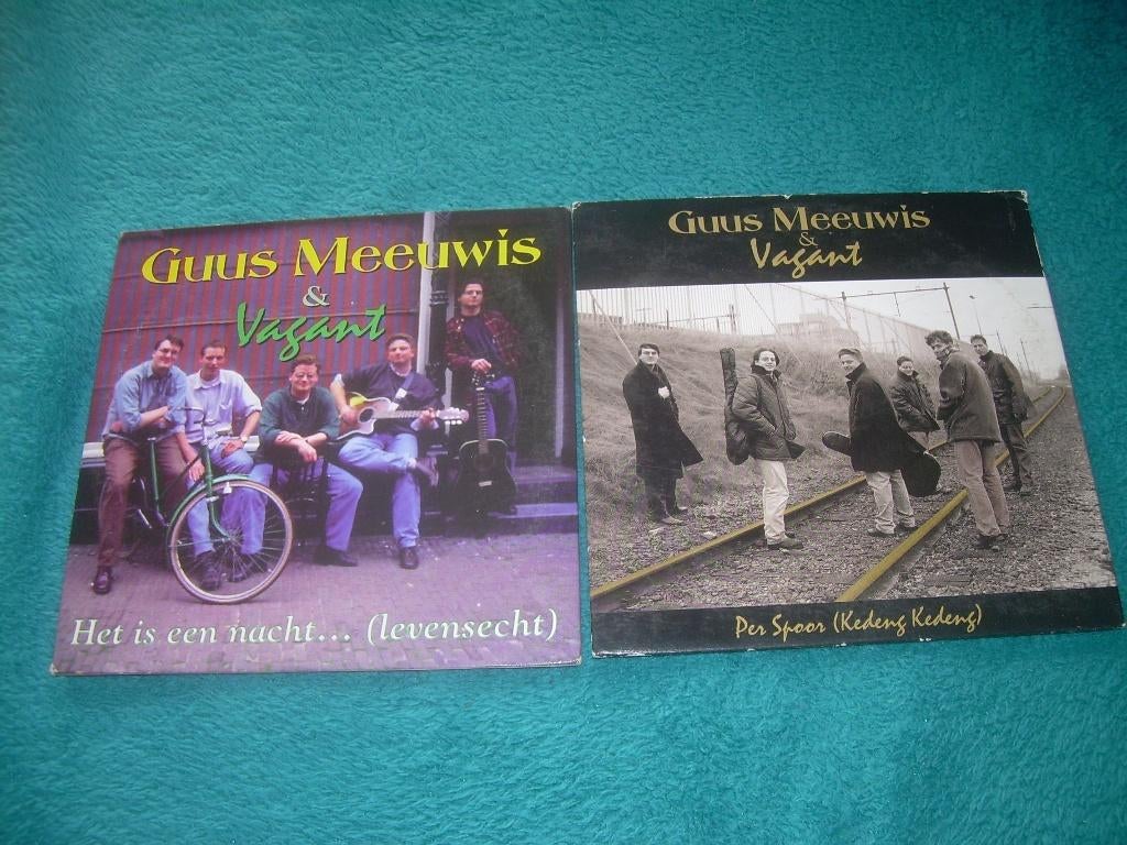 2 CD SINGLES - GUUS MEEUWIS, Cd's en Dvd's, 2 t/m 5 singles, Ophalen of Verzenden, Zo goed als nieuw, Nederlandstalig