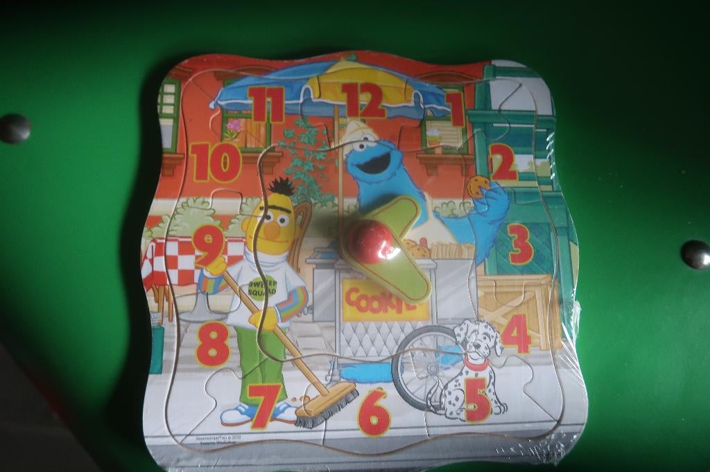 kinderpuzzel puzzel Sesamstraat nieuw, Ophalen of Verzenden, 10 tot 50 stukjes, Nieuw, 2 tot 4 jaar