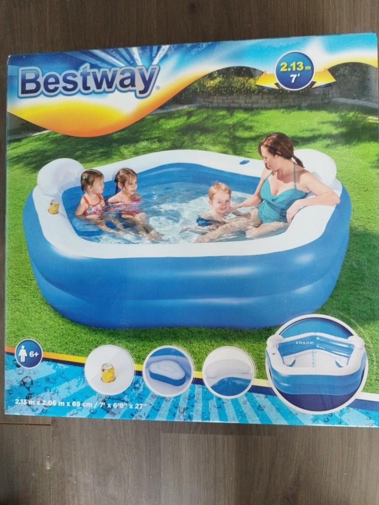Familiezwembad Bestway (NIEUW), Tuin en Terras, Zwembaden, Ophalen, Nieuw, Opblaaszwembad