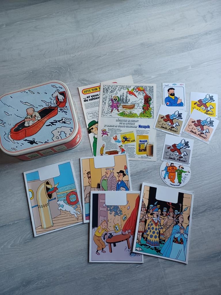 Lotje Kuifje, Enlèvement ou Envoi, Tintin