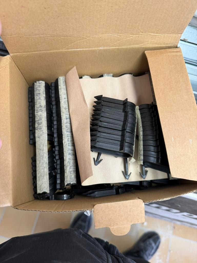 Henco tacker clip, Ophalen