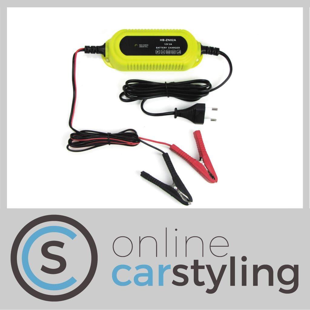 Acculader voor Auto, Motor en Boot 12V 2A, Auto-onderdelen, -, -, Nieuw, Ophalen of Verzenden