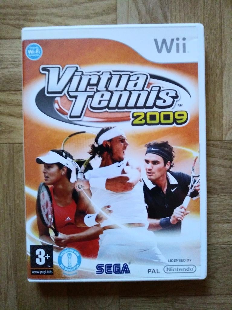 Virtua Tennis 2009 réalisé par SEGA pour Wii ou Wii U, Consoles de jeu & Jeux vidéo, Enlèvement ou Envoi, Comme neuf, À partir de 3 ans