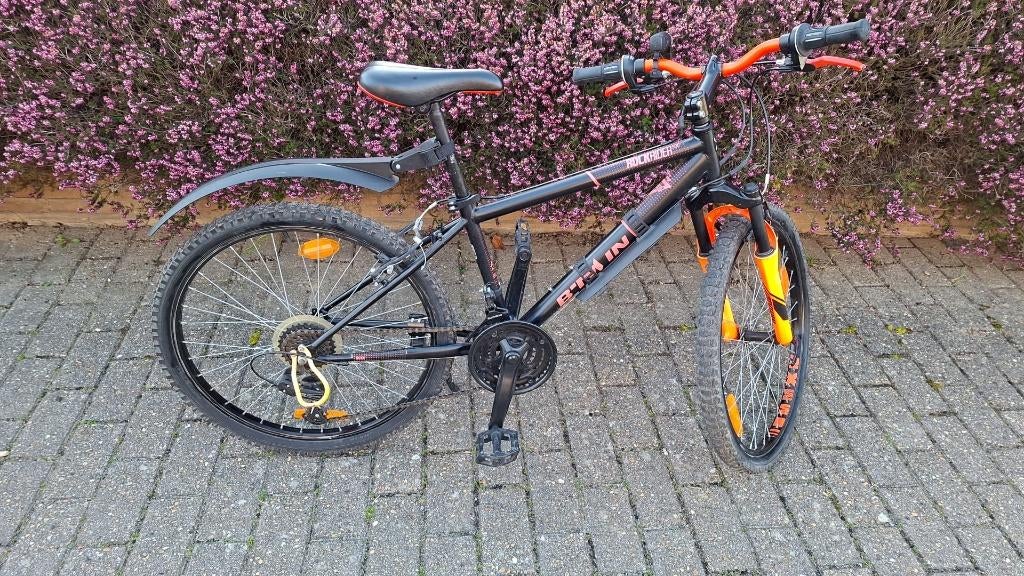 Rockrider 500 pour garcon 9-12 ans, Ophalen, 24 inch, Versnellingen, Zo goed als nieuw