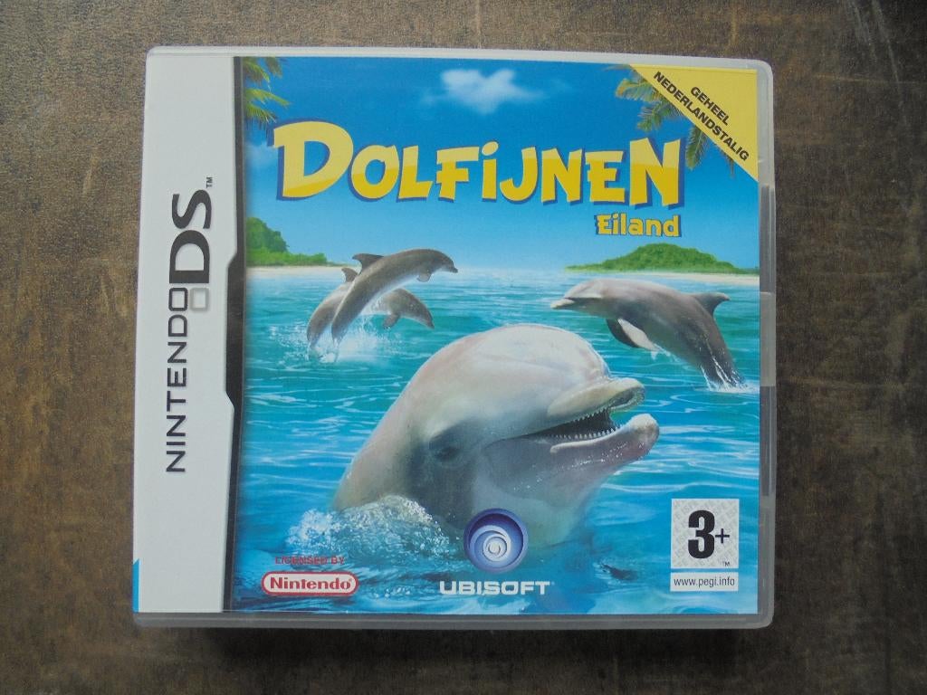 Dolfijnen Eiland voor DS (zie foto's), 1 speler, Ophalen of Verzenden, Gebruikt, Vanaf 3 jaar