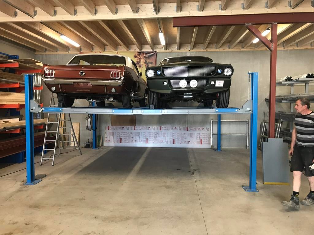 Parkeerbrug nieuw, Ophalen