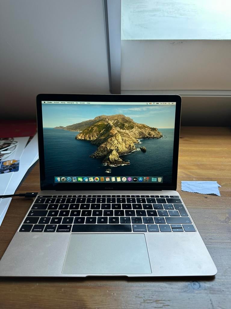 Macbook Retina 12 inch 256 GB, 256 GB, Enlèvement ou Envoi, 12 pouces, 8 GB