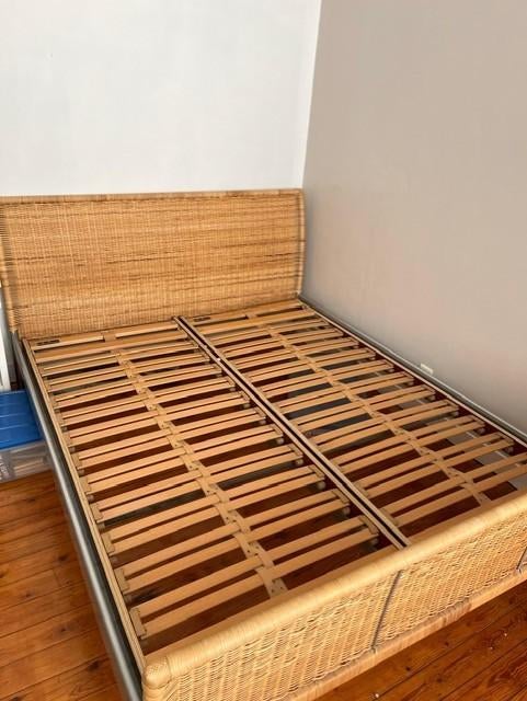 seulement contour de lit 160cmx200cm € 20, Huis en Inrichting, Slaapkamer | Bedden, Ophalen, Overige materialen, Gebruikt, Bruin