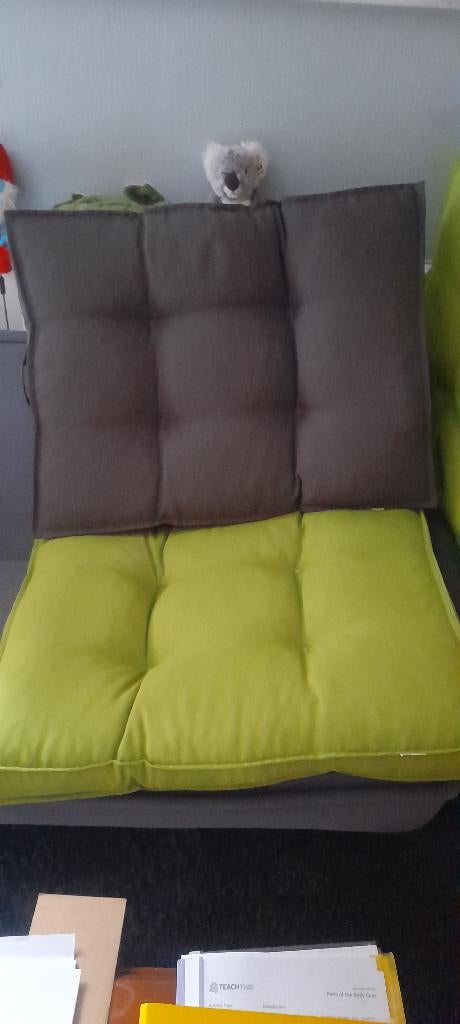 Coussins pour la terrasse ., Jardin & Terrasse, Enlèvement, Comme neuf, Autres matériaux