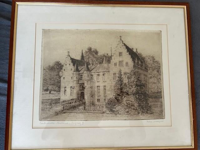 Romain Malfiet, Antiquités & Art, Art | Eaux-fortes & Gravures, Eau-forte, Numéroté, Enlèvement