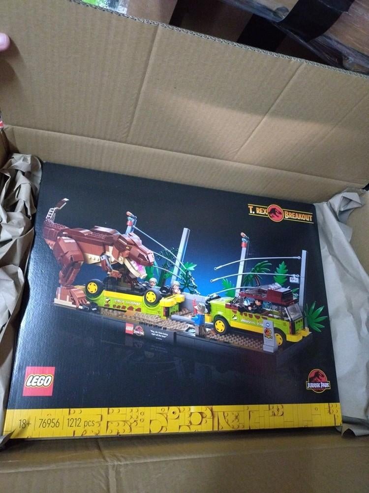 LEGO 76956 T.REX Breakout, Neuf, Lego, Ensemble complet, Non ouvert/scellé