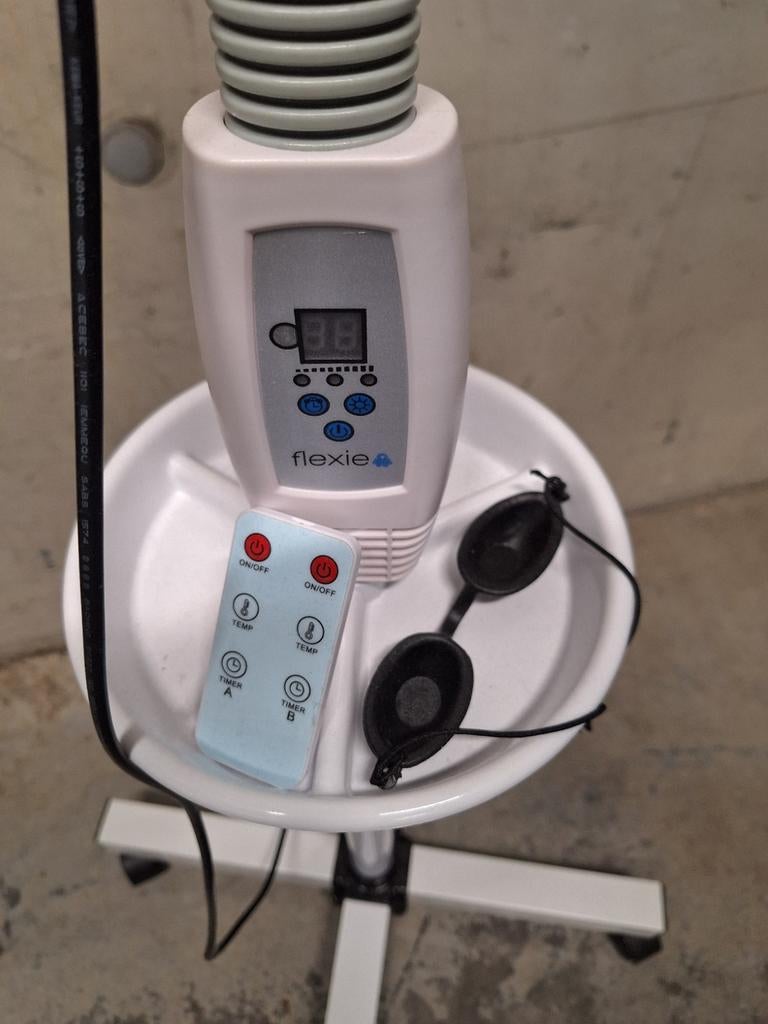 Infraroodlamp, Ophalen