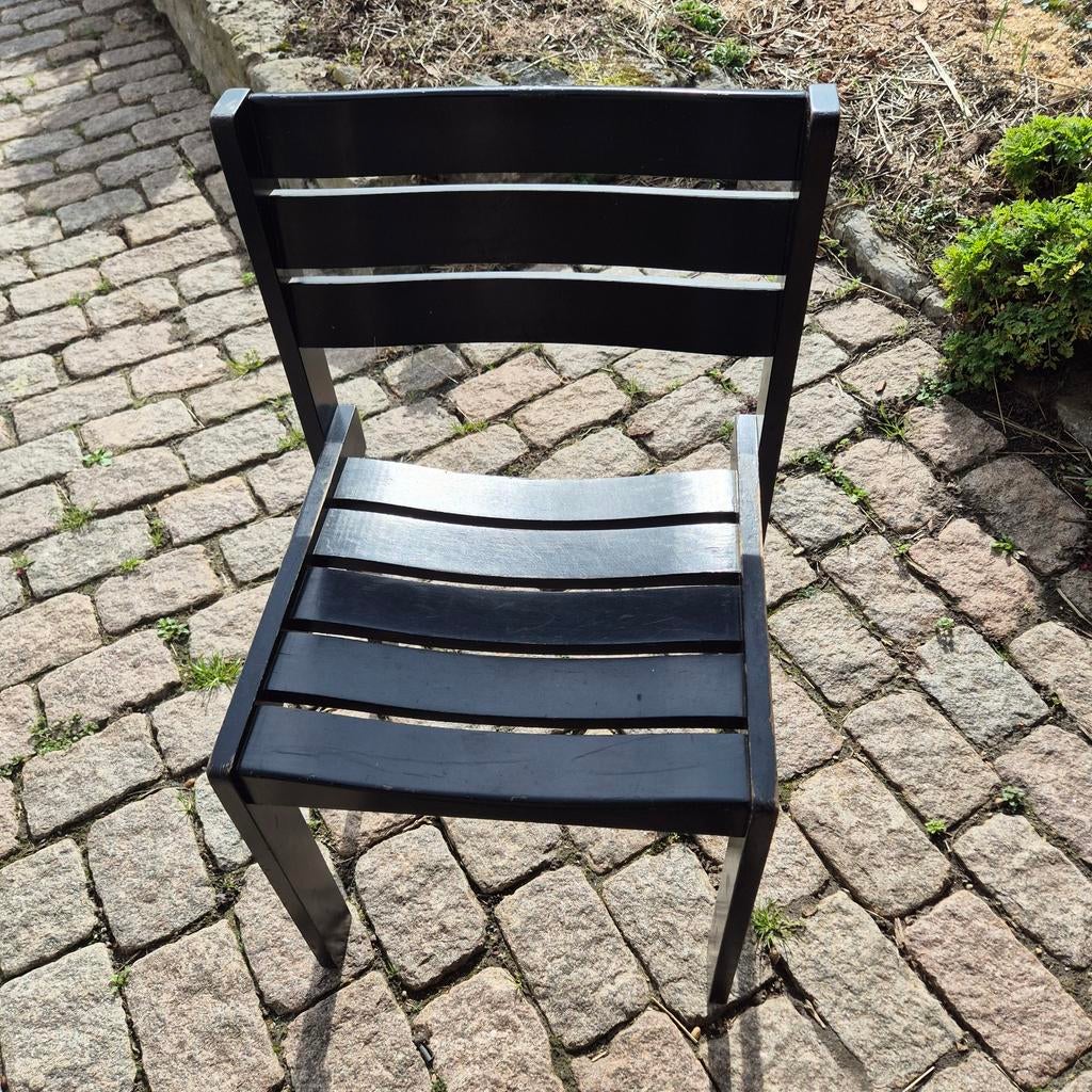 Chaises, Enlèvement, Comme neuf, Noir, Bois