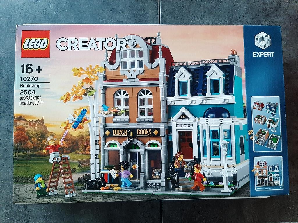 Lego 10270: Bookshop, Ophalen, Nieuw, Complete set, Lego