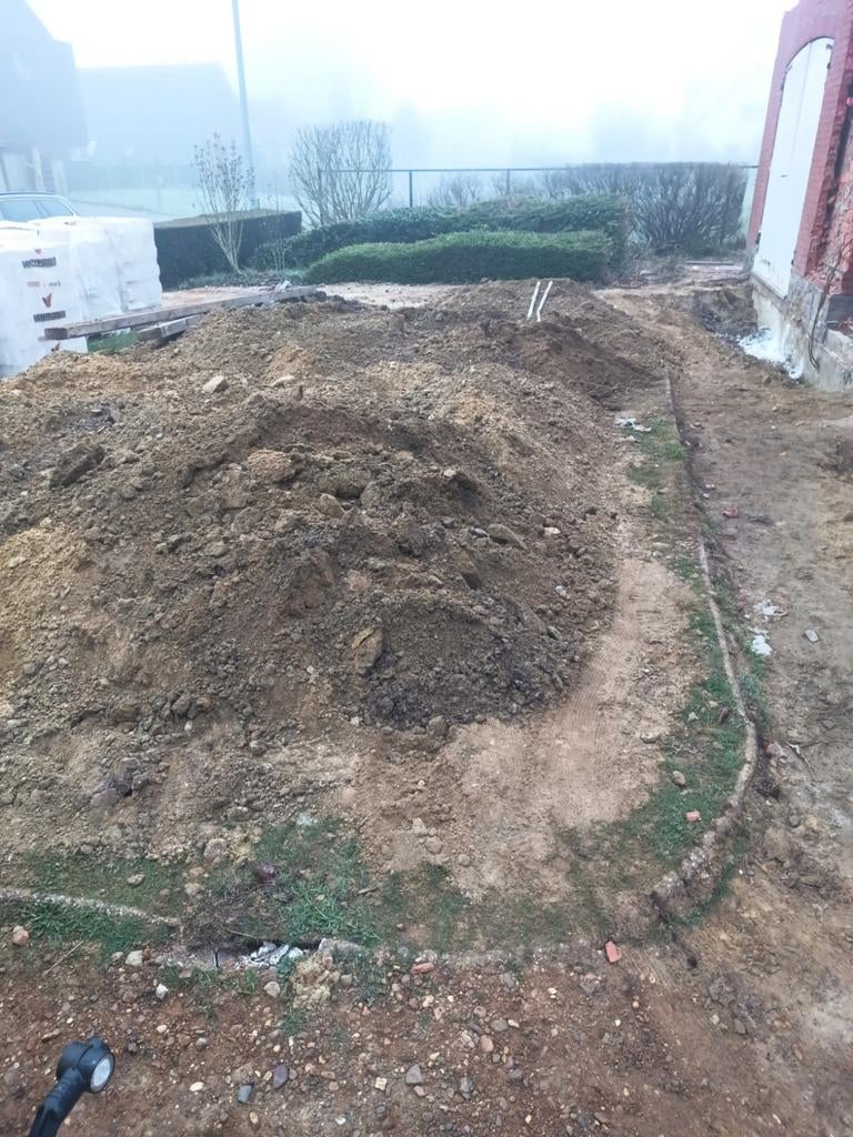 Gele grond, Tuin en Terras, Zand, Ophalen