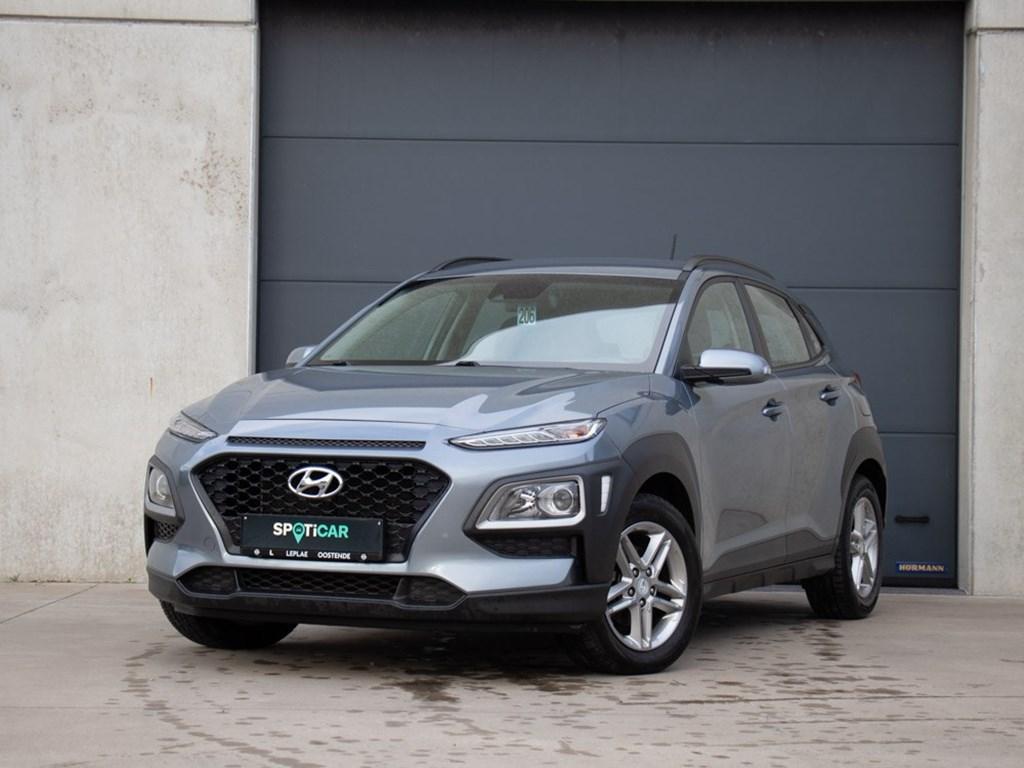 Hyundai Kona 1.0 MT6 120PK|CAMERA|CARPLAY|CRUISE CONTROL, Auto's, Hyundai, Zwart, Parkeersensor, 120 pk, 5 deurs