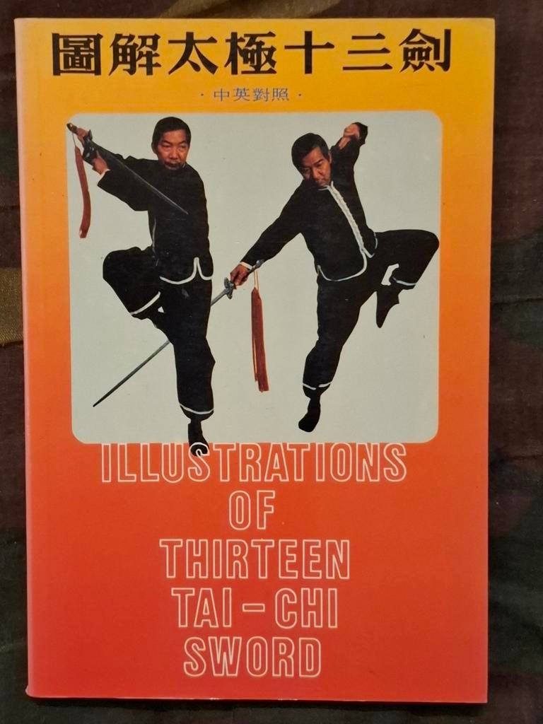 Illustrations of thirteen Tai- Chi Sword, Ophalen of Verzenden, Gelezen, Vechtsport