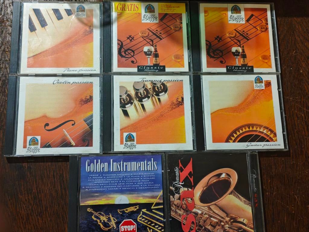 Lot van 8 instrumental cd's, Cd's en Dvd's, Ophalen of Verzenden, Zo goed als nieuw, Boxset
