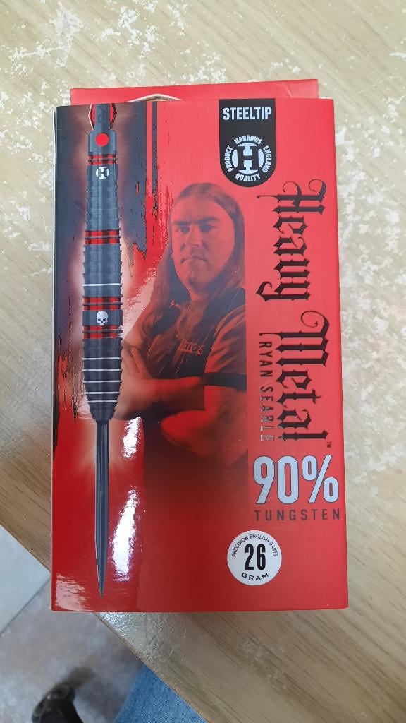 Ryan Searle 26Gr, Sport en Fitness, Darts, Ophalen, Zo goed als nieuw, Pijlen