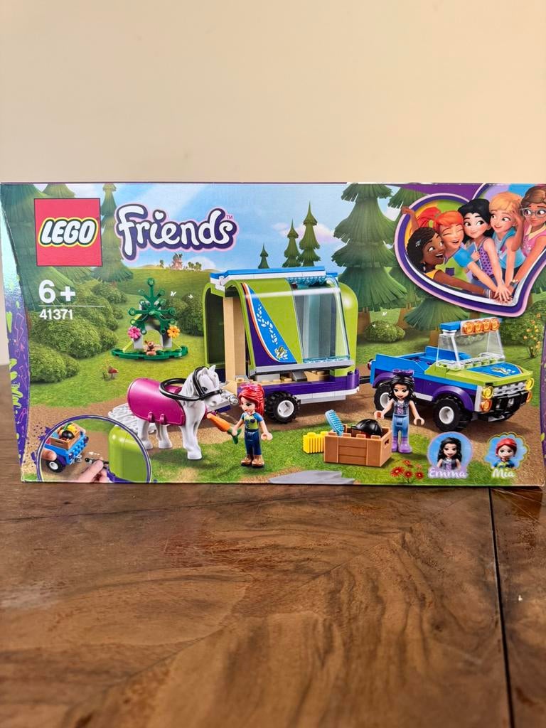 Lego Friends 41371 Mia’s Paardentrailer, PERFECT, volledig, Ophalen, Compleet, Lego, Friends