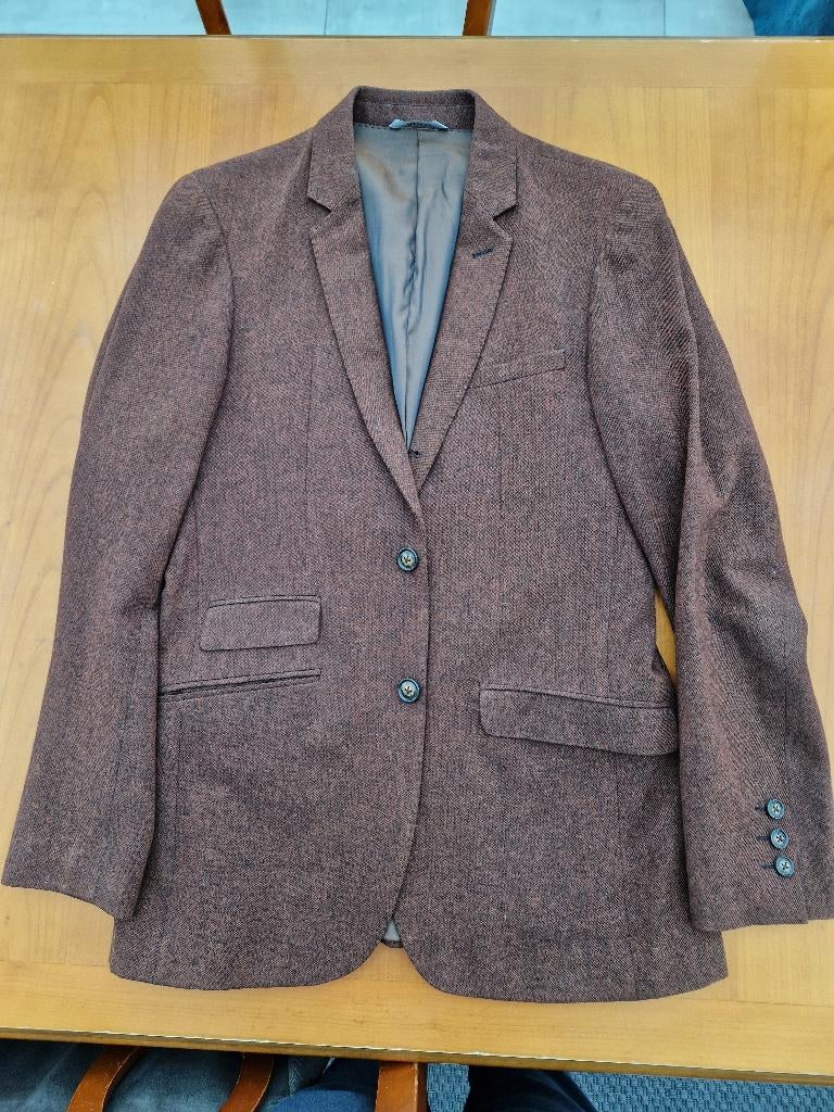 Roestbruine blazer Matinique maat 46 (small), Ophalen, Bruin, MATINIQUE., Gedragen
