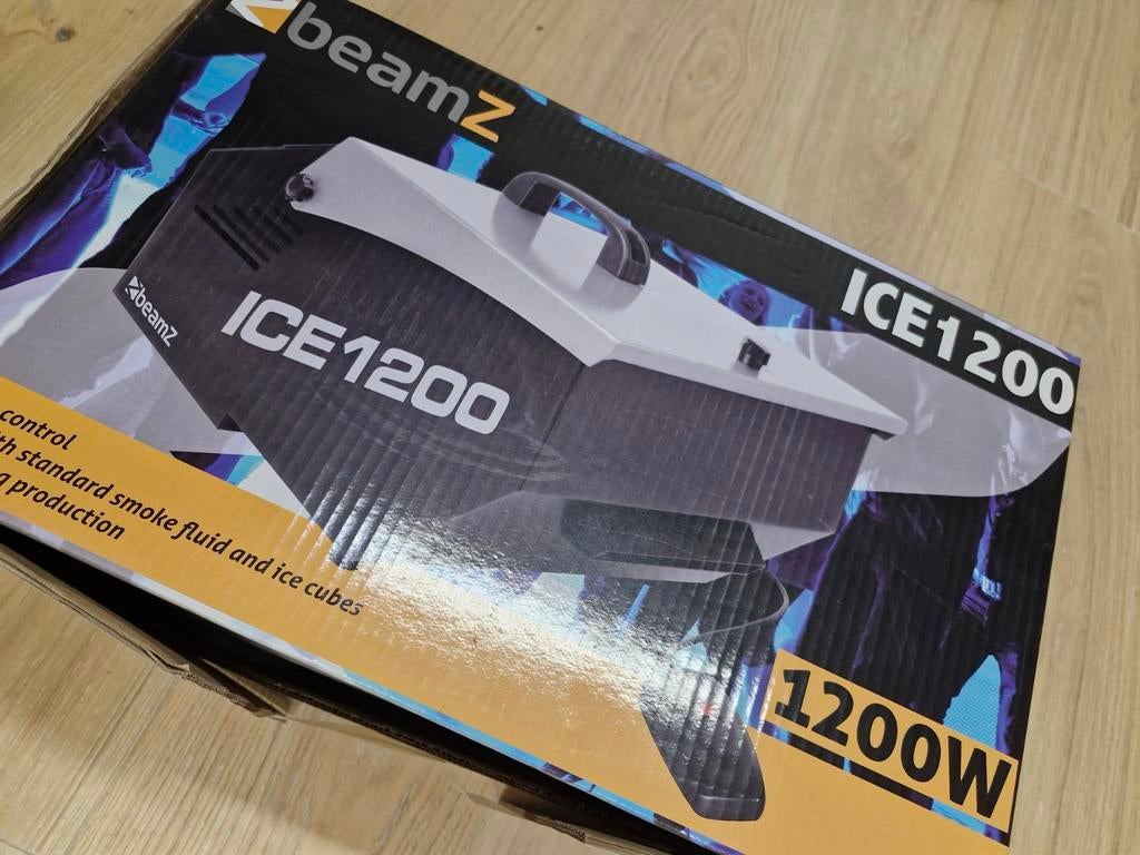 Beamz ice 1200 rookmachine, Muziek en Instrumenten, Licht en Laser, Ophalen of Verzenden, Rookmachine