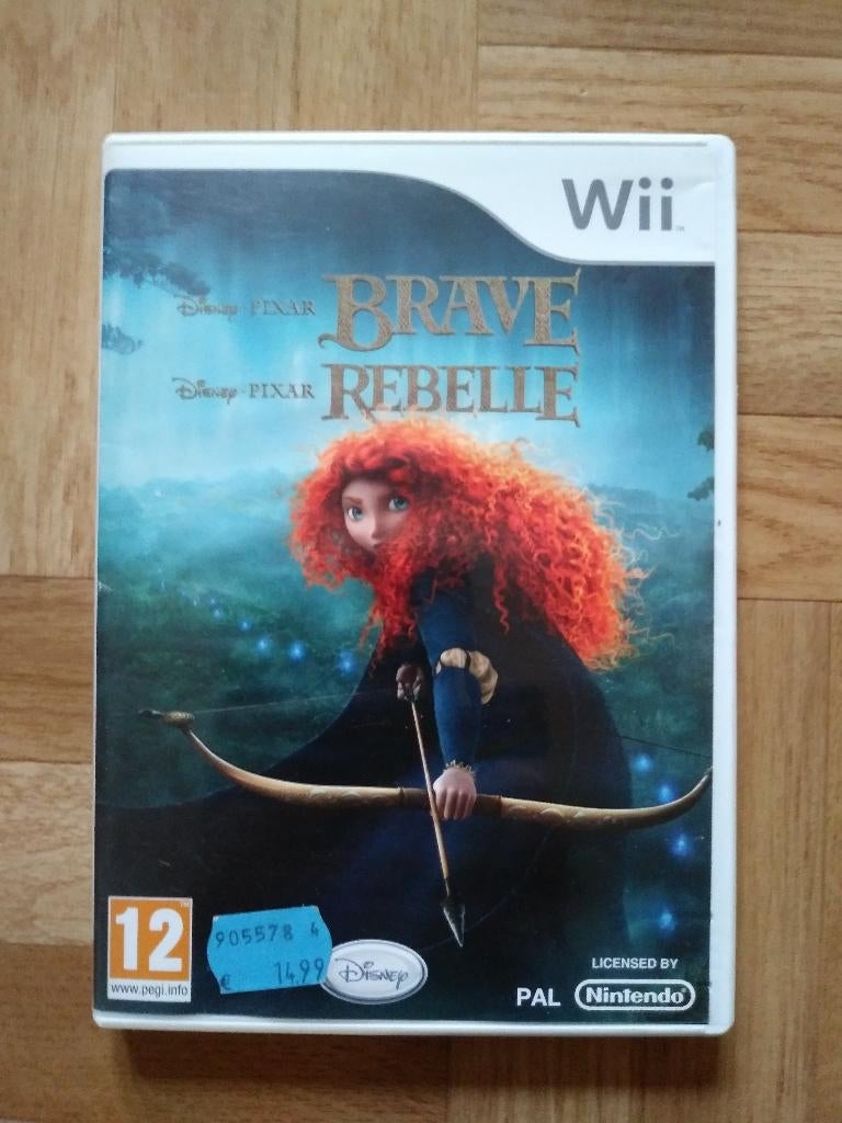 Brave, Rebel de Pixar - Disney pour Wii ou Wii U, Enlèvement ou Envoi, 2 joueurs, À partir de 12 ans, Aventure et Action