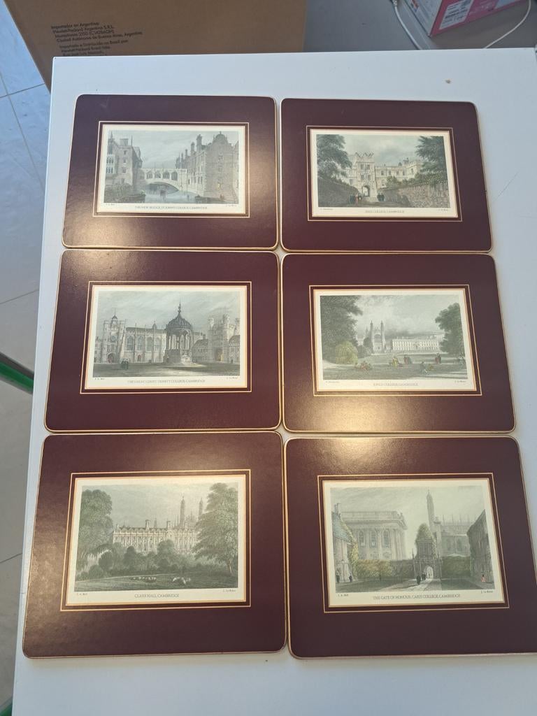 Cambridge melamine tafelset en dienbladen, Ophalen of Verzenden