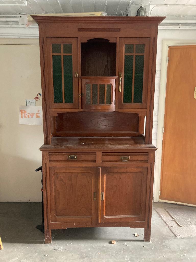 Antieke ontbijtkast, Huis en Inrichting, Kasten | Overige, Ophalen
