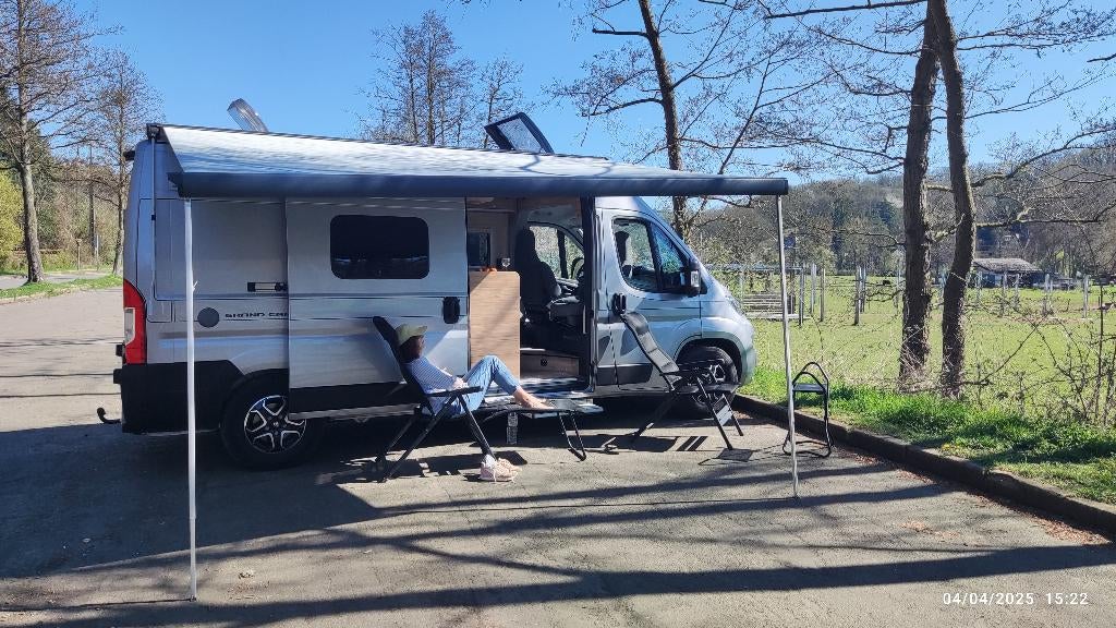 Van Hymer, Marchepied électrique, Caméra de recul, Fiat, Diesel