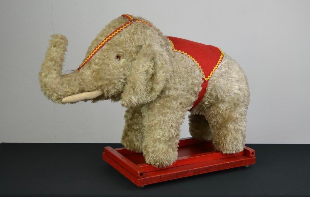 Grand jouet en forme d'éléphant sur roues - Trekolifant, Enlèvement ou Envoi