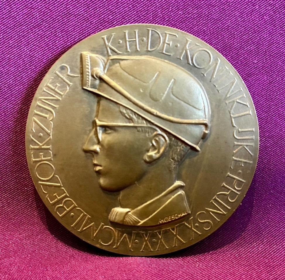 Médaille du Prince Royal - Visitez les mines de charbon., Enlèvement ou Envoi, Comme neuf, Autres types