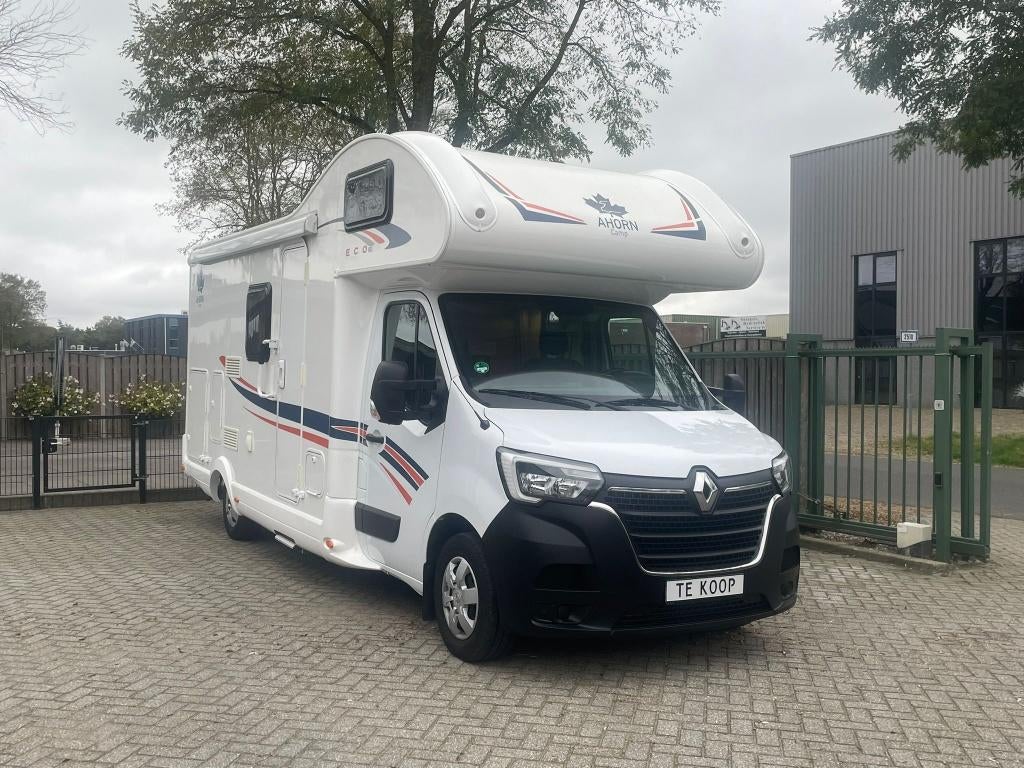 Ahorn Eco 680,Renault Master bj 2020 nieuw model, Caravans en Kamperen, Mobilhomes, Alkoof, Ringverwarming, Particulier, Koelkast