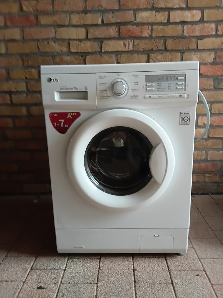 LG Direct drive 7Kg A+++ F147W2DB, Elektronische apparatuur, Wasmachines, Ophalen