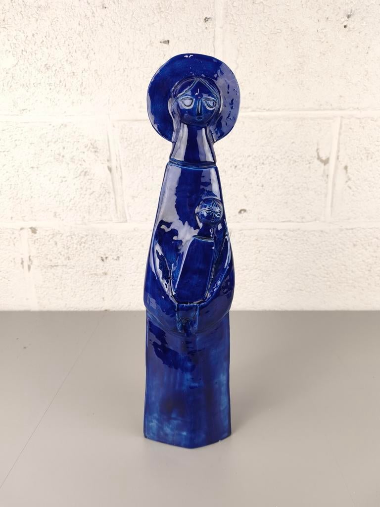 Vintage keramiek Maria beeld JF Belarti, Antiek en Kunst, Ophalen of Verzenden