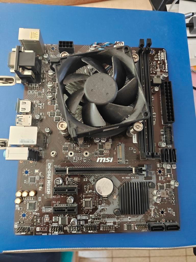 Moederbord + Processor Intel I5, Computers en Software, Ophalen, Intel