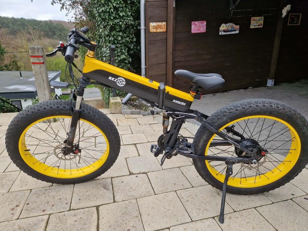 Fatbike Bezior ( Lankeleisi) 27 pouces X1500 e bike, Enlèvement, Utilisé, 50 km par batterie ou plus, Autres marques