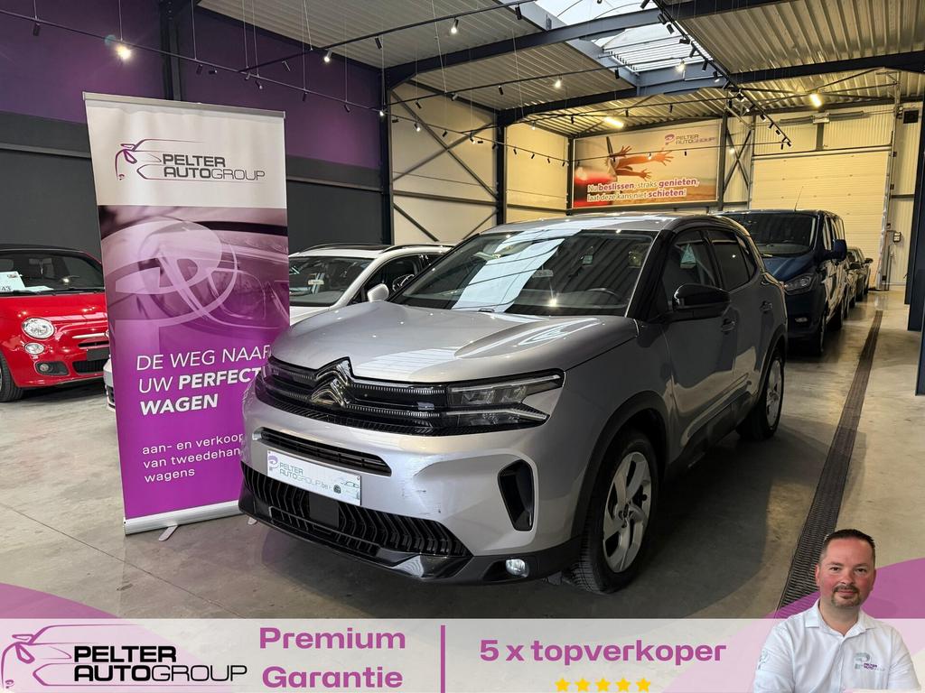 Citroen C5 Aircross 1.5 BlueHdi Automaat GPS Trekhaak, Auto's, Citroën, Electronic Stability Program (ESP), 4 cilinders, 0 kg