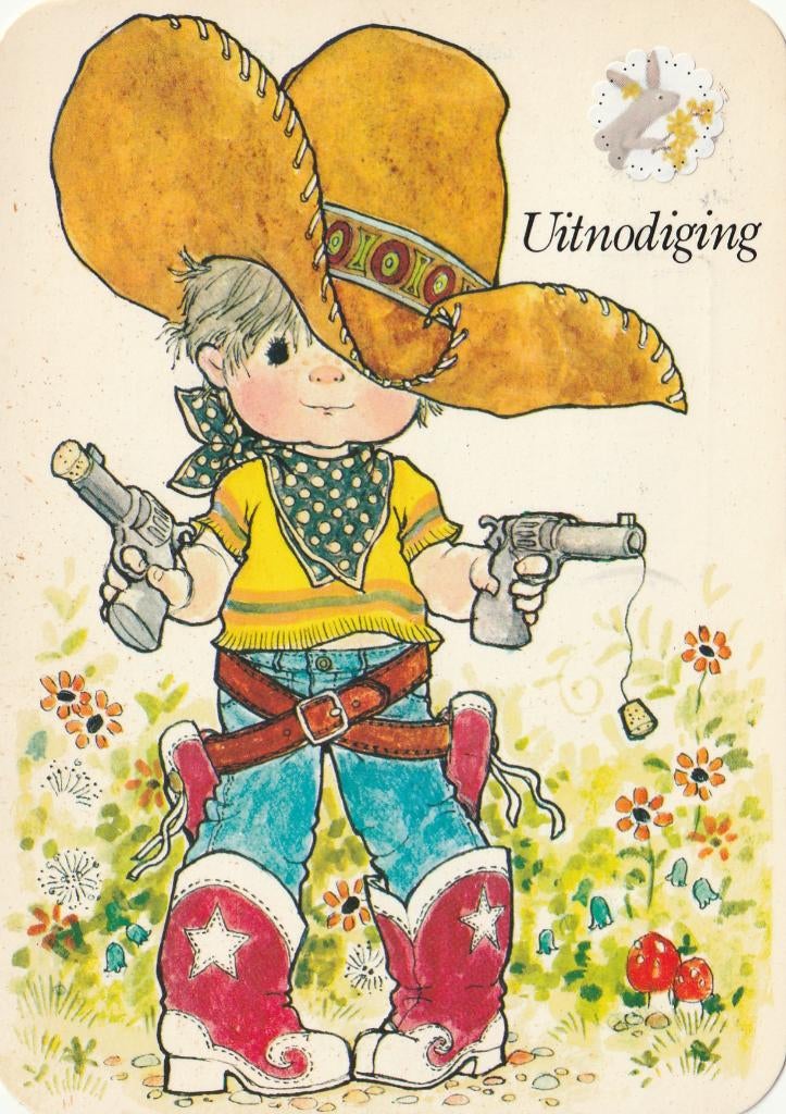 FANTASIE -  Cowboy Jongetje, Envoi, 1960 à 1980, Affranchie, Enfants