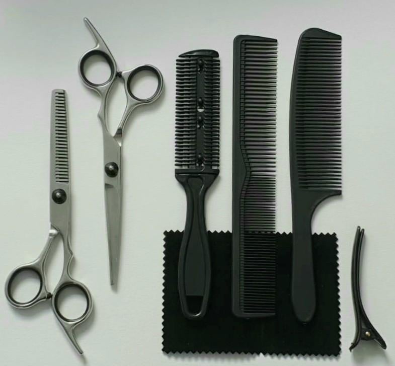 Ensemble de coiffure neuf/complet | Ciseaux + peignes + étui, Enlèvement, Neuf, Autres types