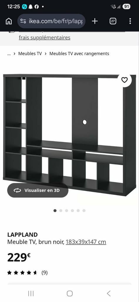 Meuble Tv, Maison & Meubles, Enlèvement ou Envoi